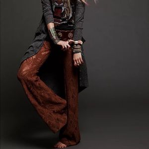 Nightcap x Free People Lace Bell Bottom XS/ size 1 RARE